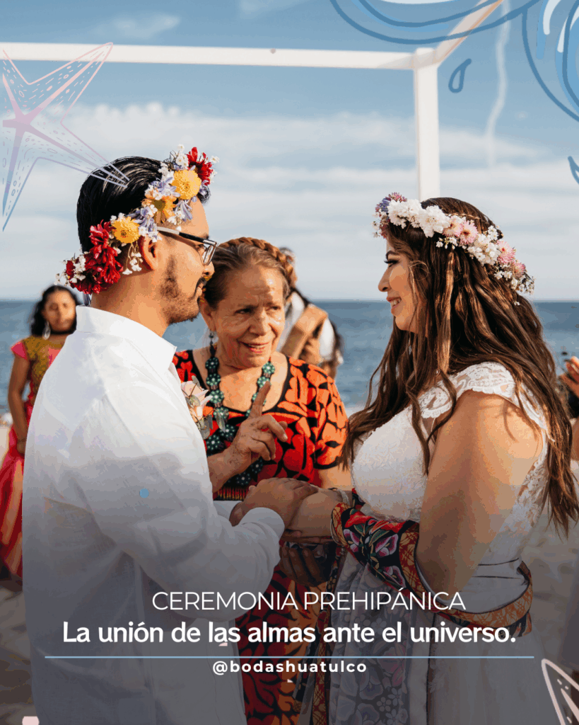 Descubre los tipos de ceremonia para boda en Huatulco y elige la ideal: civil, religiosa, simbólica, zapoteca o prehispánica.