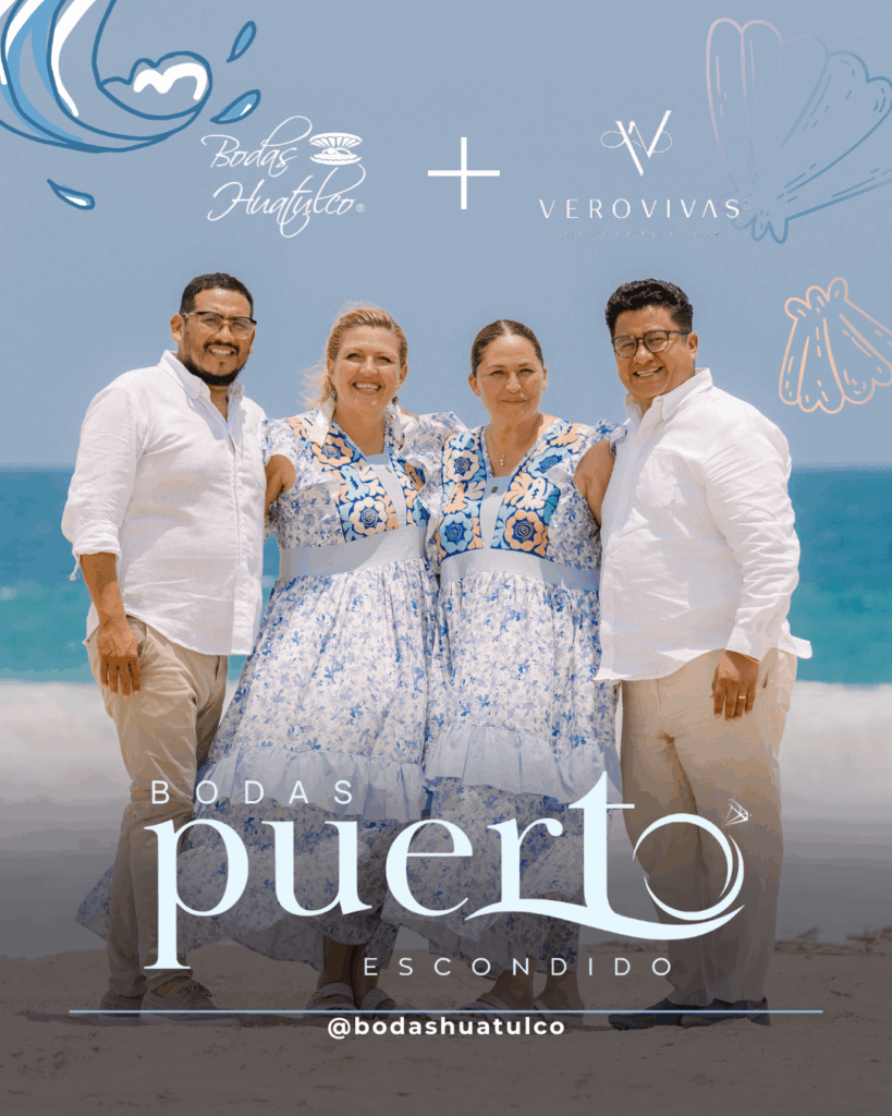 Bodas Puerto Escondido: nuevo proyecto de wedding planning en la costa oaxaqueña, nacido en 2025 con visión y corazón.