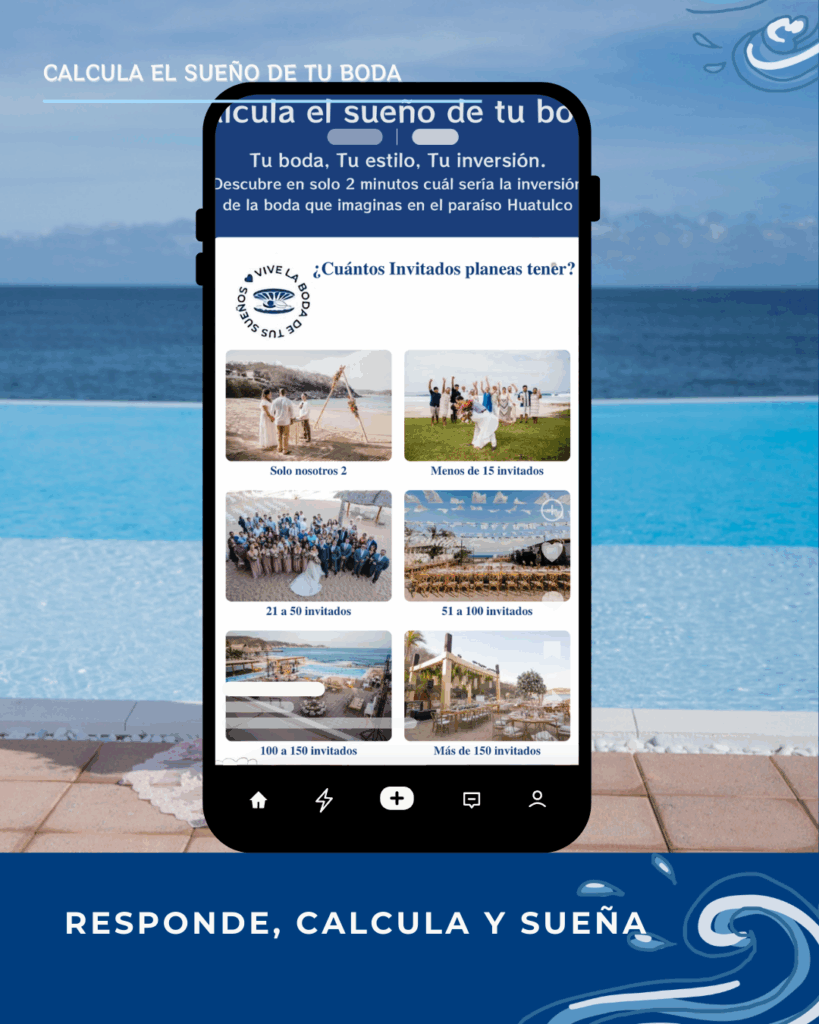 Calcula el Sueño de tu Boda: claridad y acompañamiento para parejas que planean casarse en Huatulco.