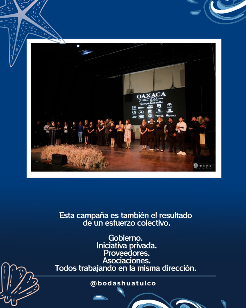 “Oaxaca, tu Destino de Romance”, presentada por la Asociación de Wedding Planners Oaxaca Destino de Romance A.C.

